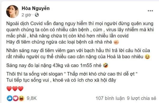 Hòa Minzy tiết lộ chiều cao thật khác xa với loạt ảnh mọi ngày, 1 mỹ nhân Vbiz cũng chung mâm! - Ảnh 4.