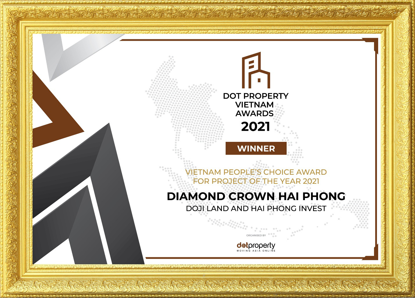 DOJI LAND dành 3 Giải thưởng tại Dot Property Vietnam Awards 2021 - Ảnh 2.