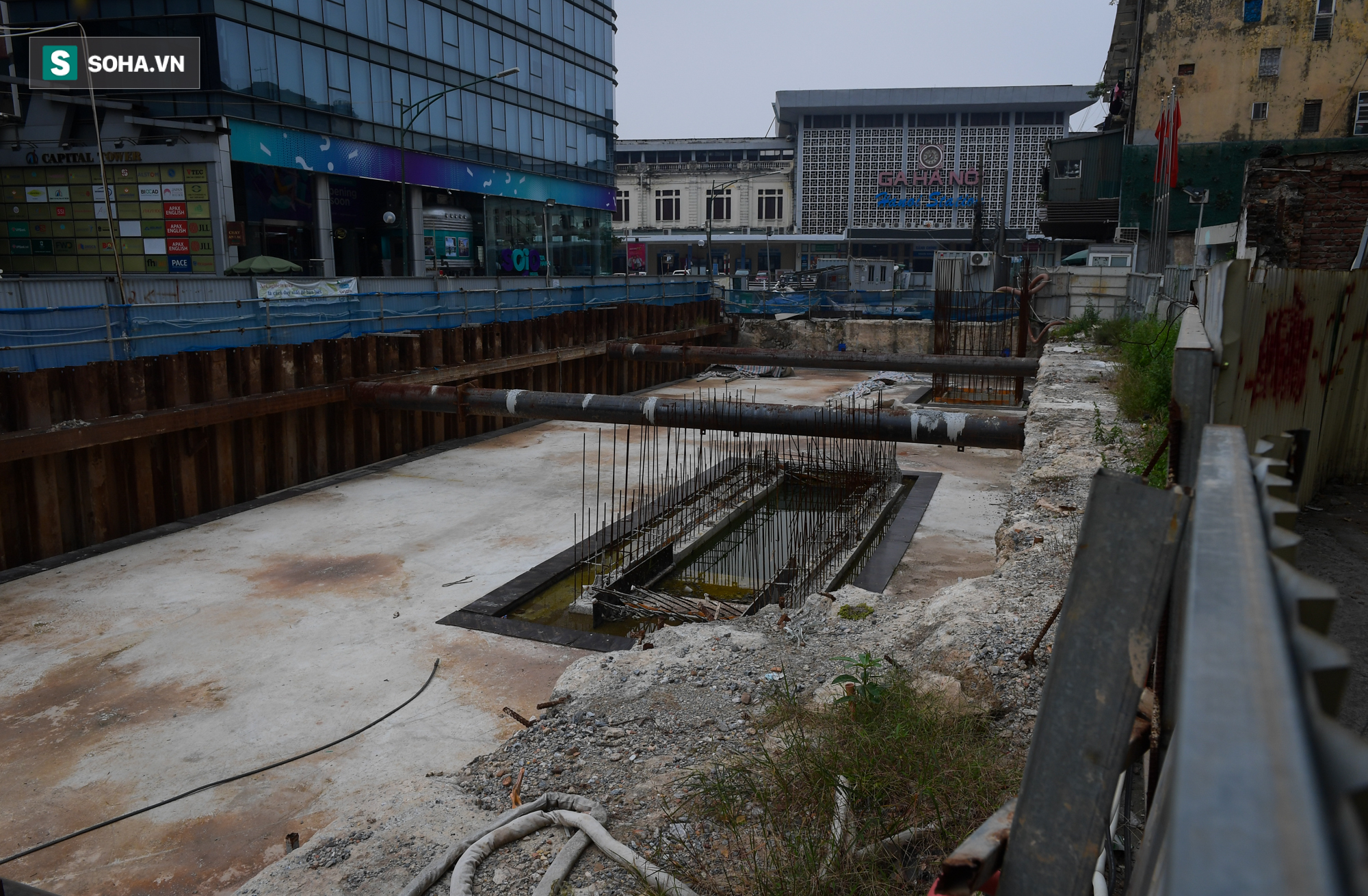 Xây trước tuyến Cát Linh-Hà Đông 1 năm, dự án Metro Nhổn-Ga Hà Nội vẫn chưa xong mặt bằng - Ảnh 6.