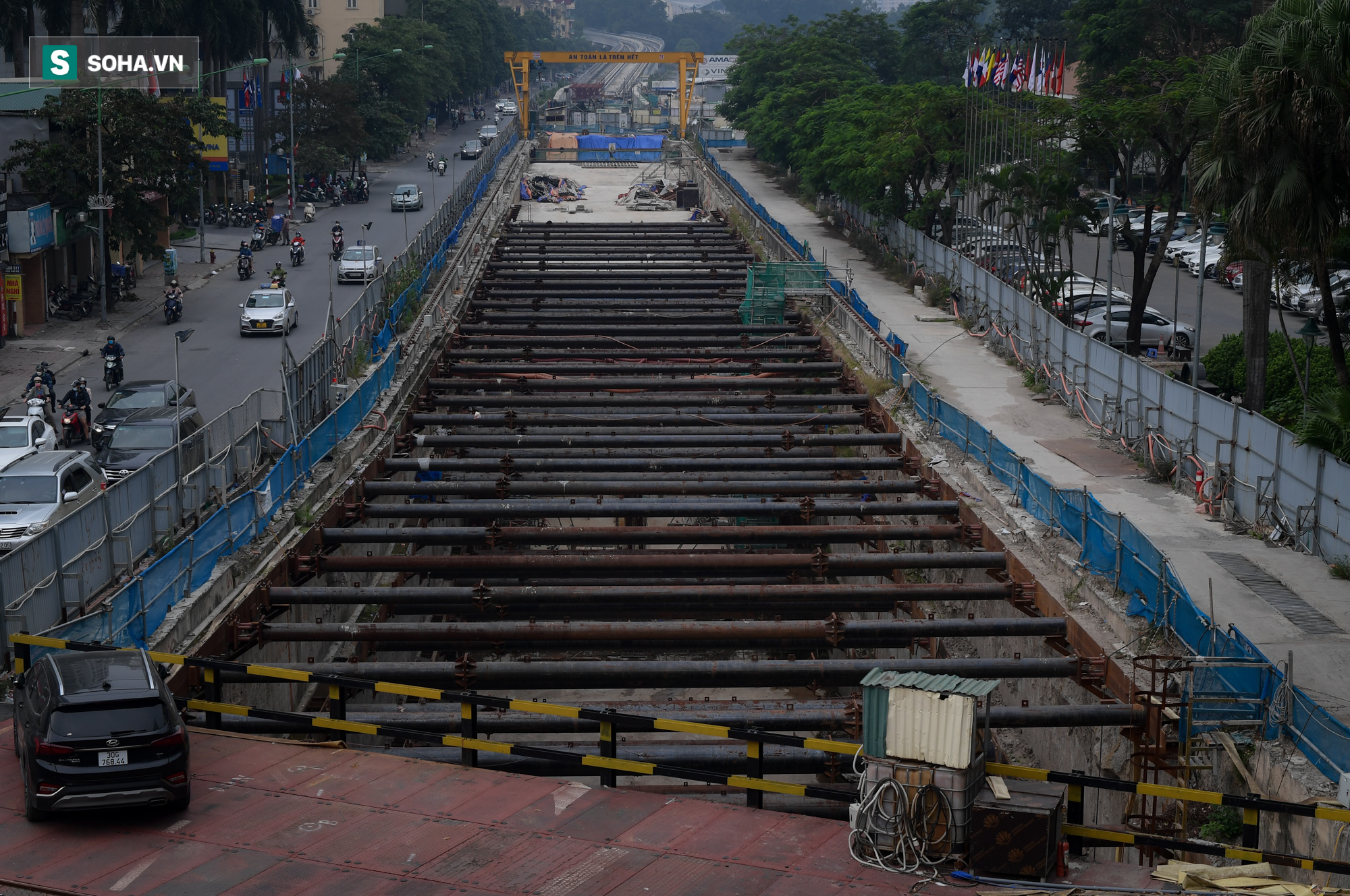 Xây trước tuyến Cát Linh-Hà Đông 1 năm, dự án Metro Nhổn-Ga Hà Nội vẫn chưa xong mặt bằng - Ảnh 9.