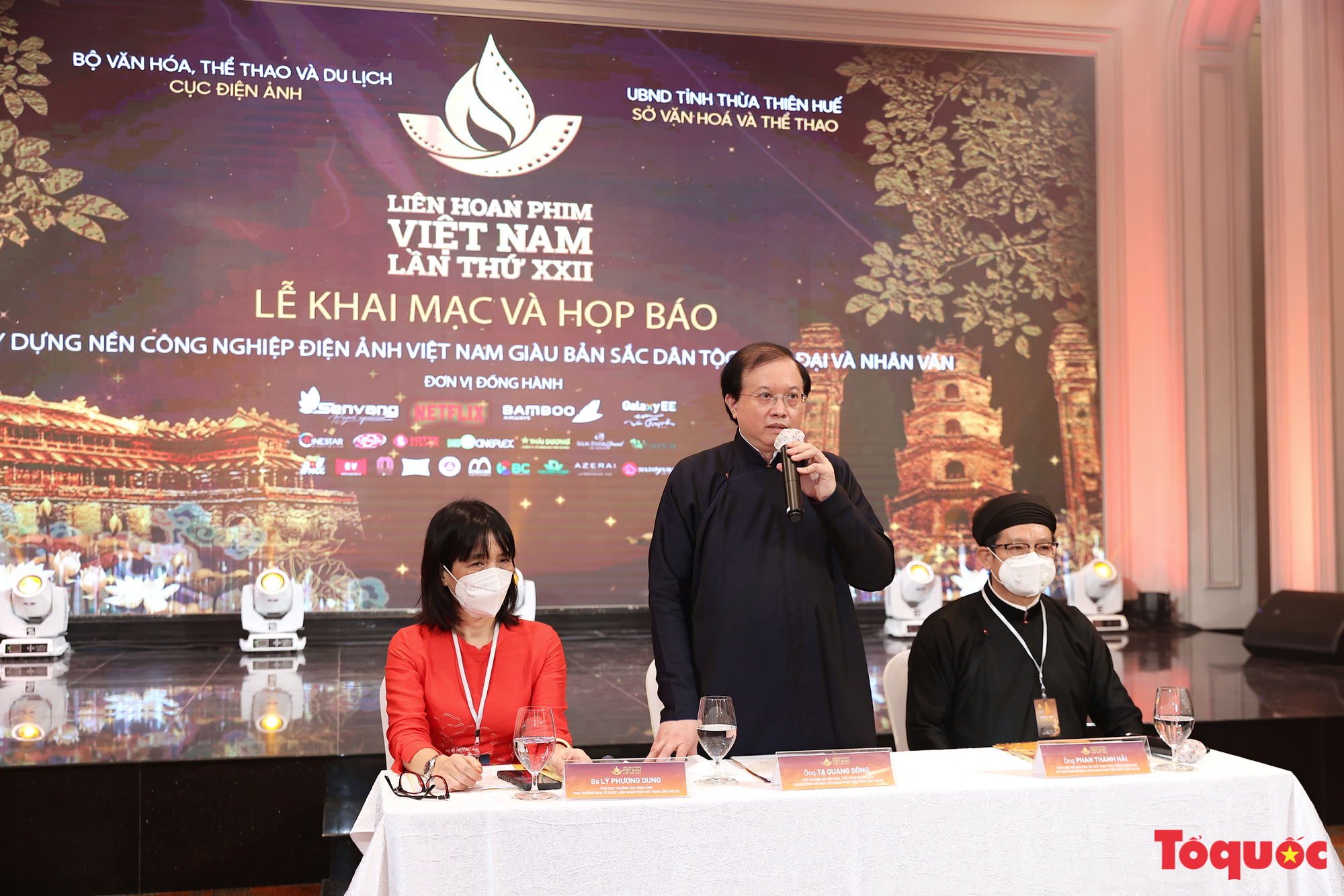 Toàn cảnh Lễ Khai mạc Liên hoan phim Việt Nam lần thứ XXII tại Tp Huế - Ảnh 9.