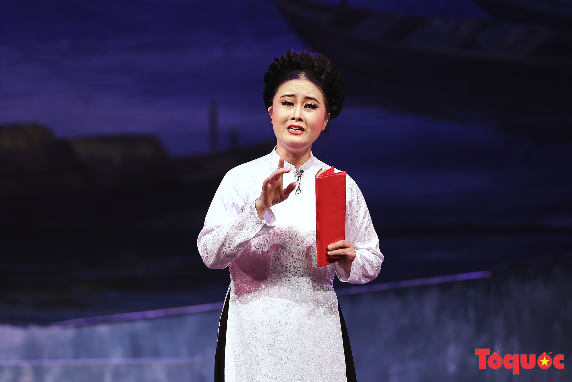 Nhà hát Chèo Việt Nam ra mắt vở diễn mới về Hồng Hà nữ sĩ Đoàn Thị Điểm - Ảnh 5.