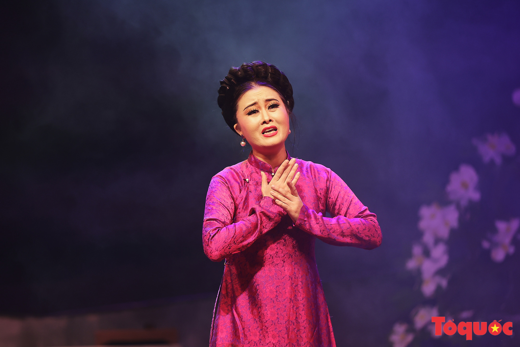 Nhà hát Chèo Việt Nam ra mắt vở diễn mới về Hồng Hà nữ sĩ Đoàn Thị Điểm - Ảnh 12.
