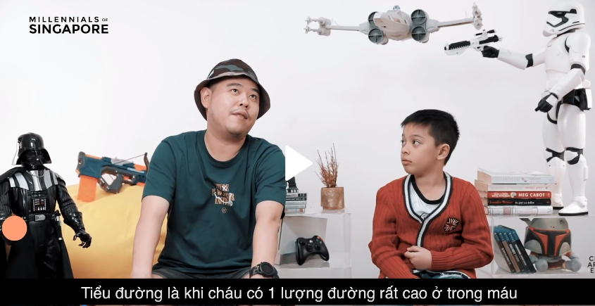 Bố mẹ nhất định phải cho con xem clip này để bé biết sự nguy hiểm khi mắc bệnh tiểu đường do ăn quá nhiều đồ ngọt - Ảnh 2.