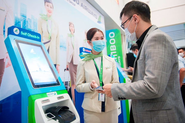 Bamboo Airways nâng cấp nhiều tính năng chưa từng có trong hệ thống kiosk check-in tại các sân bay Việt Nam - Ảnh 1.