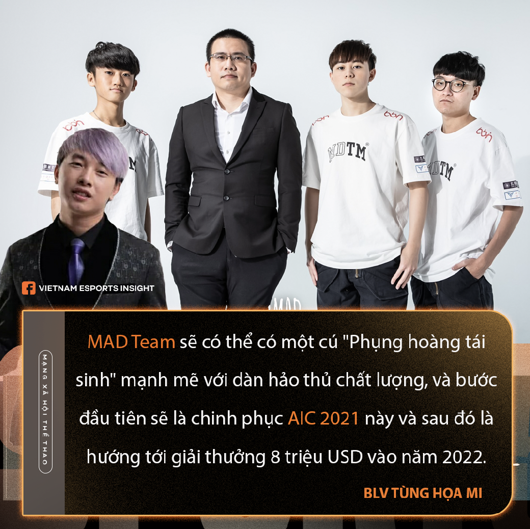 Nhận định AIC 2021 cùng BLV Tùng Họa Mi: Super Team MAD - MOP - Ảnh 3.