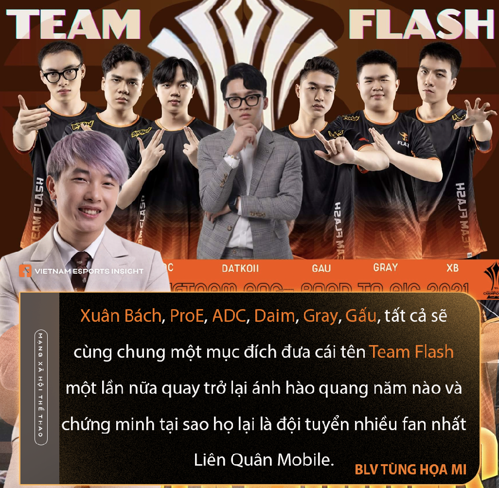 Nhận định AIC 2021 cùng BLV Tùng Hoạ Mi: Team Flash - Tìm lại ánh hào quang - Ảnh 8.