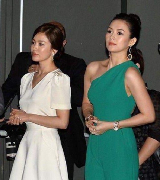 Song Hye Kyo và những lần chung khung hình với dàn mỹ nhân Hoa ngữ - Ảnh 3.