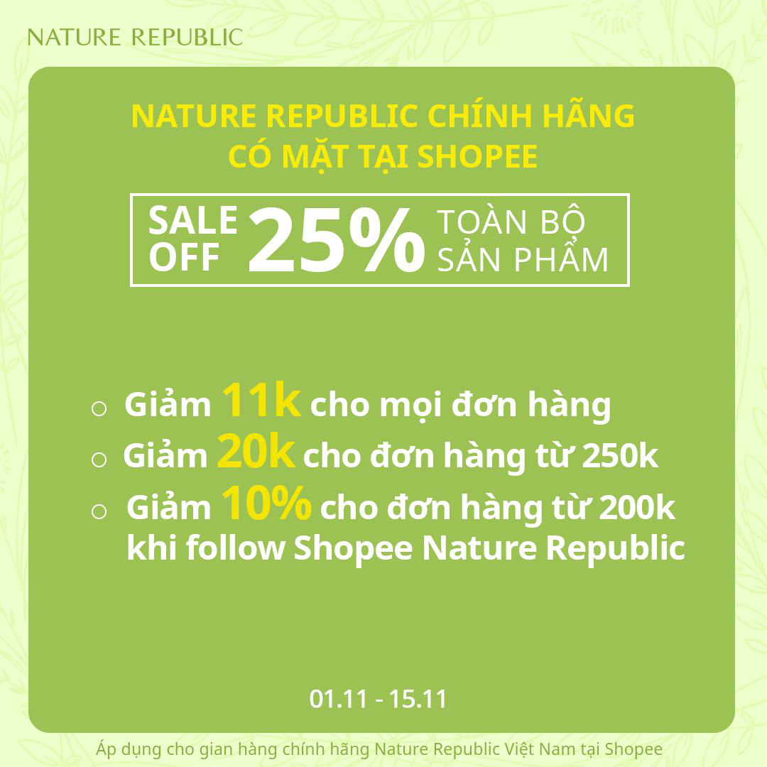 Nature Republic - Thương hiệu mỹ phẩm thiên nhiên Hàn Quốc đổ bộ Việt Nam cùng loạt deal cực shock! - Ảnh 6.