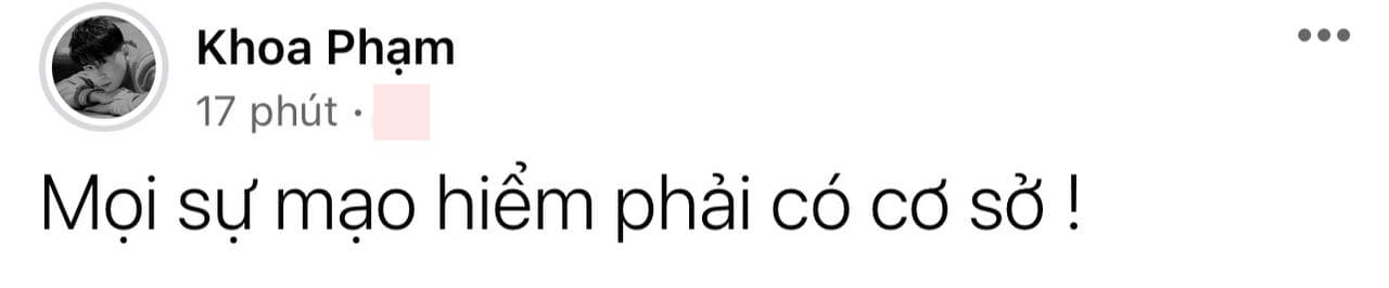 Giữa ồn ào bạn gái cũ đăng đàn tiết lộ bị ai đó phỉ báng và tổn thương, Karik chỉ đăng vỏn vẹn 8 chữ mà căng cực! - Ảnh 2.