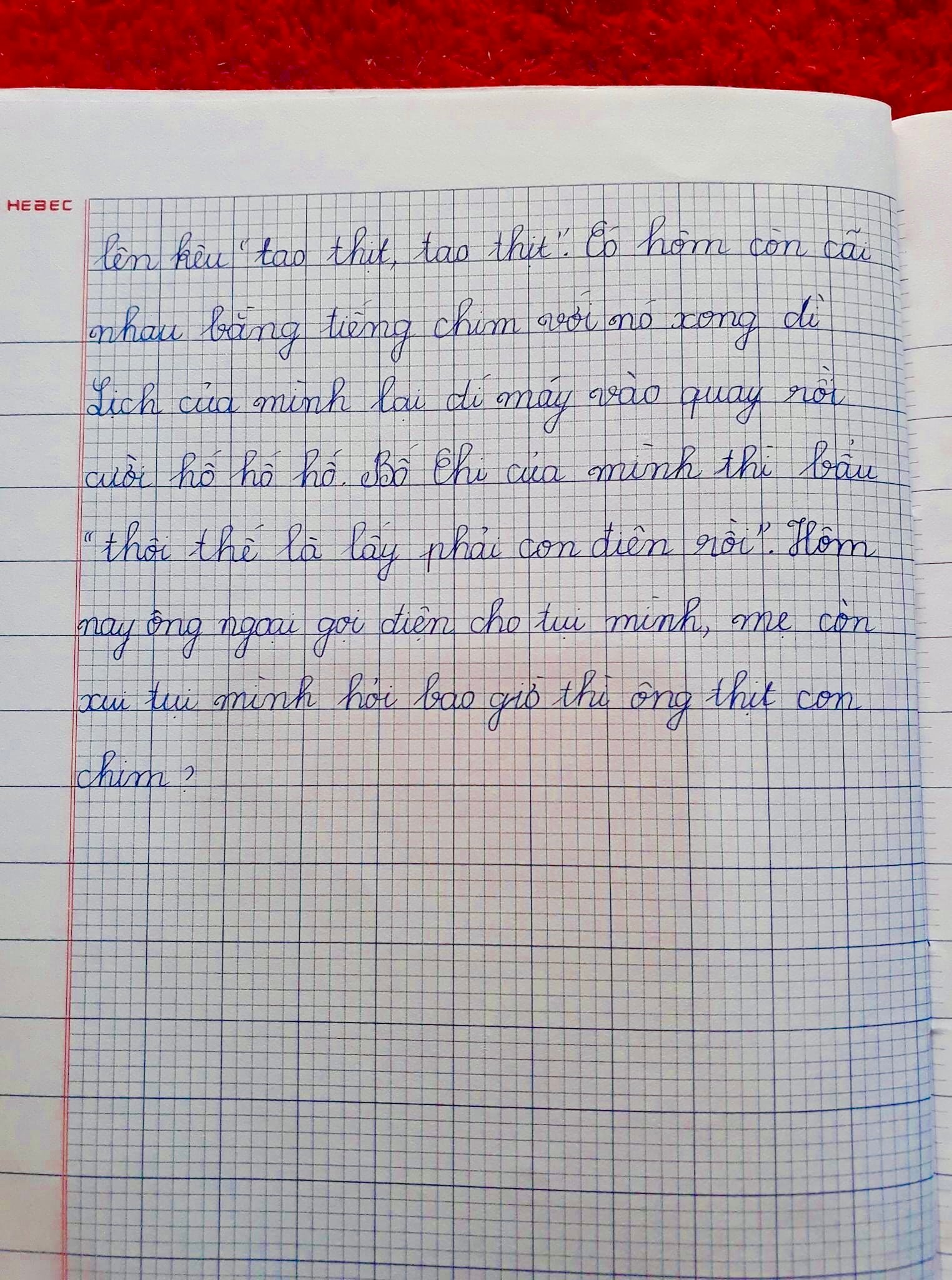 Bài văn tiếng ồn của bé trai lớp 5 khiến mẹ ngại ngùng, chất nhất là câu chốt của bố - Ảnh 3.