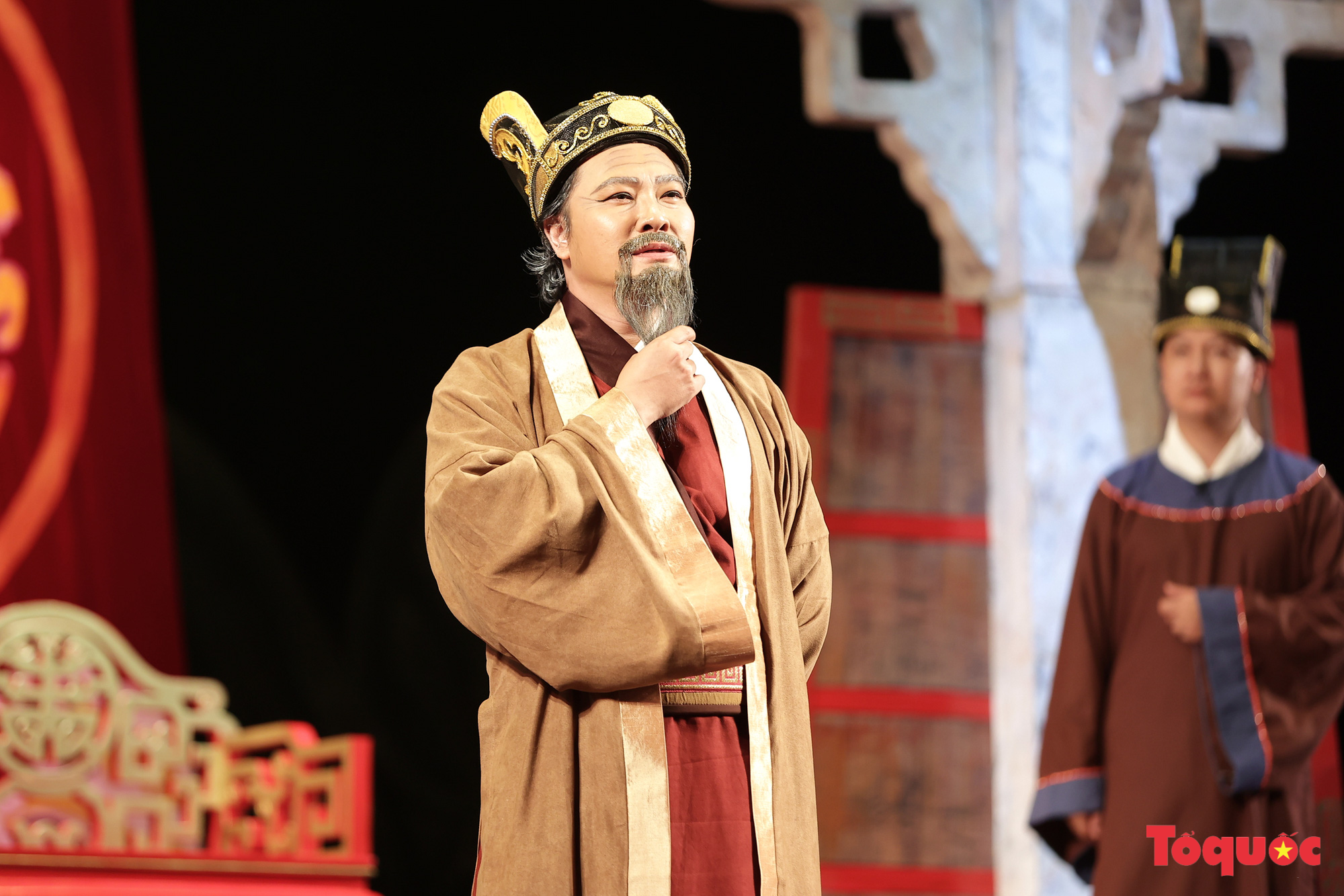 Nhà hát kịch Việt Nam ra mắt vở diễn mới về cuộc đời Thái sư Trần Thủ Độ  - Ảnh 4.