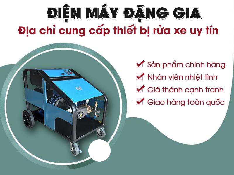 3 tiêu chí lựa chọn máy rửa xe cao áp khi mở dịch vụ rửa xe - Ảnh 2.