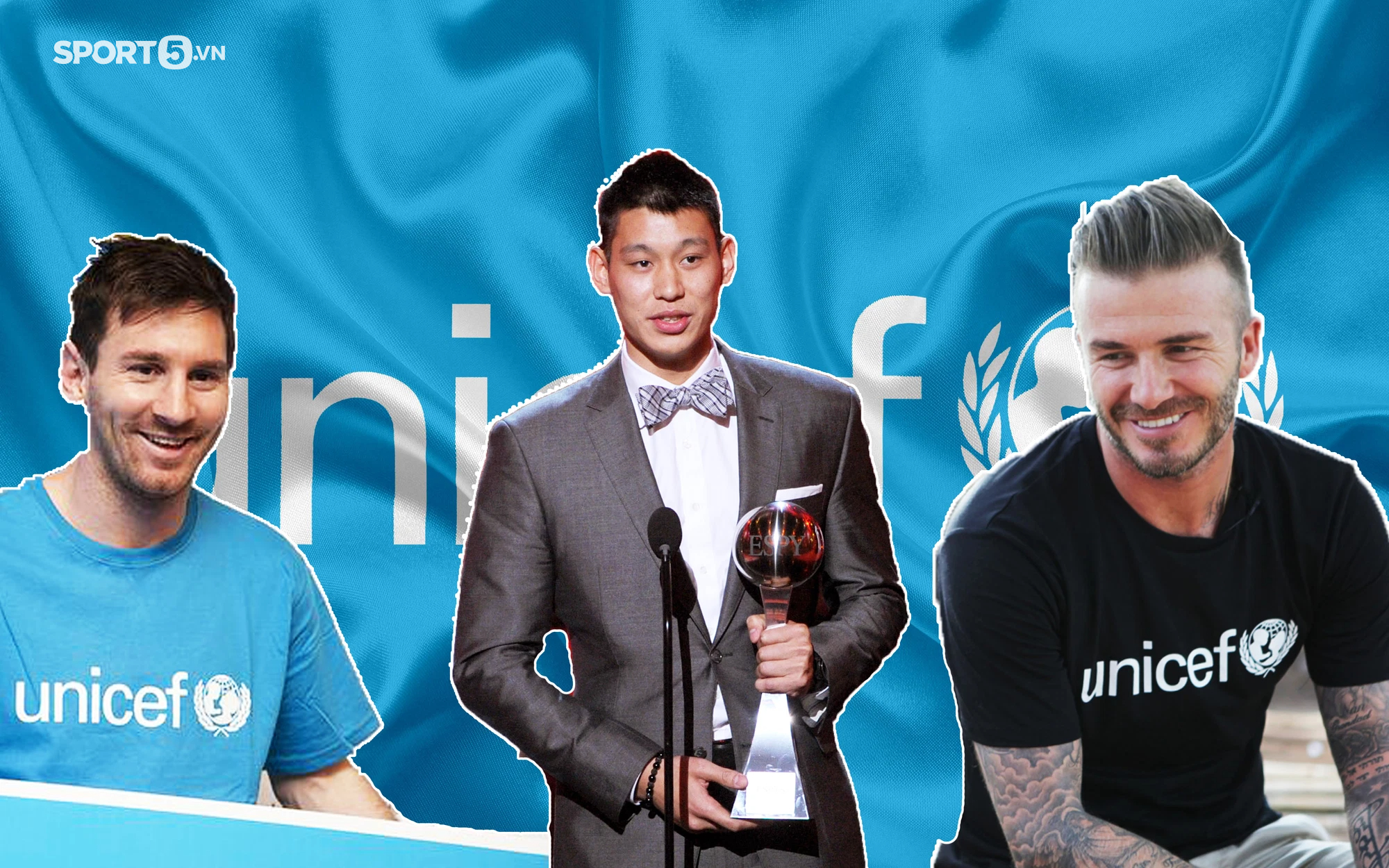 Jeremy Lin trở thành đại sứ mới nhất của UNICEF, sau Leo Messi và David Beckham - Ảnh 1.