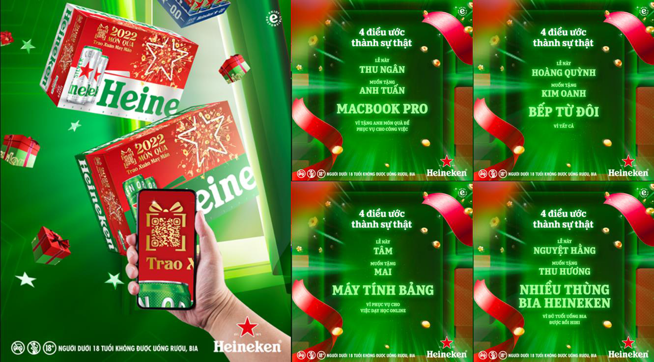 Đón cơn mưa quà tặng chào đón mùa lễ hội kỳ diệu cùng Heineken - Ảnh 2.