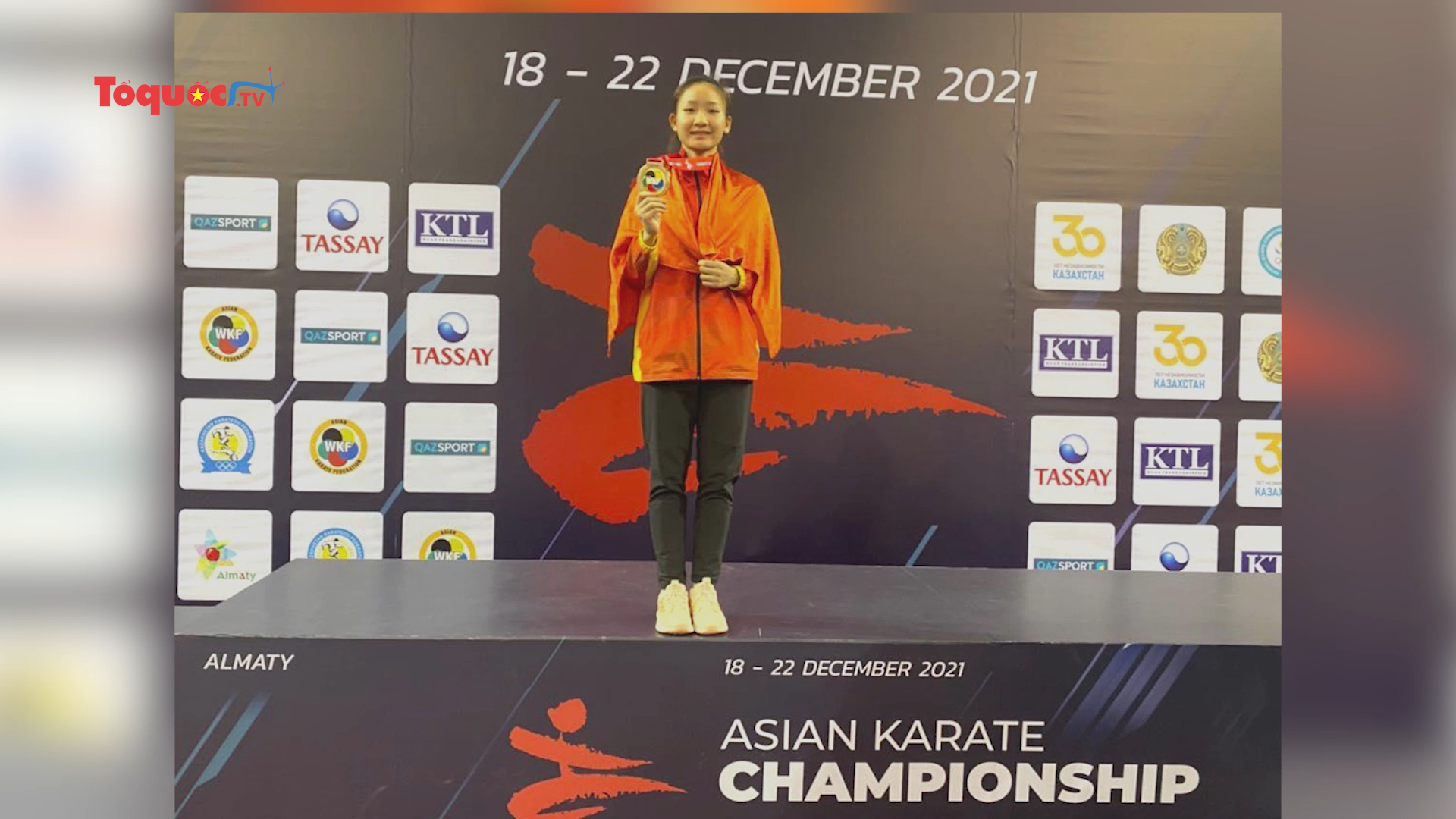 Việt Nam giành 3 HCV tại Giải vô địch Karatedo Châu Á 2021