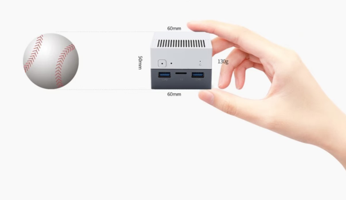 Siêu máy tính mini bé bằng bàn tay, nhẹ bằng nửa iPhone 13 Pro Max, hỗ trợ 4 màn đến 4K, chơi được game mà giá từ 4.5 triệu - Ảnh 2.