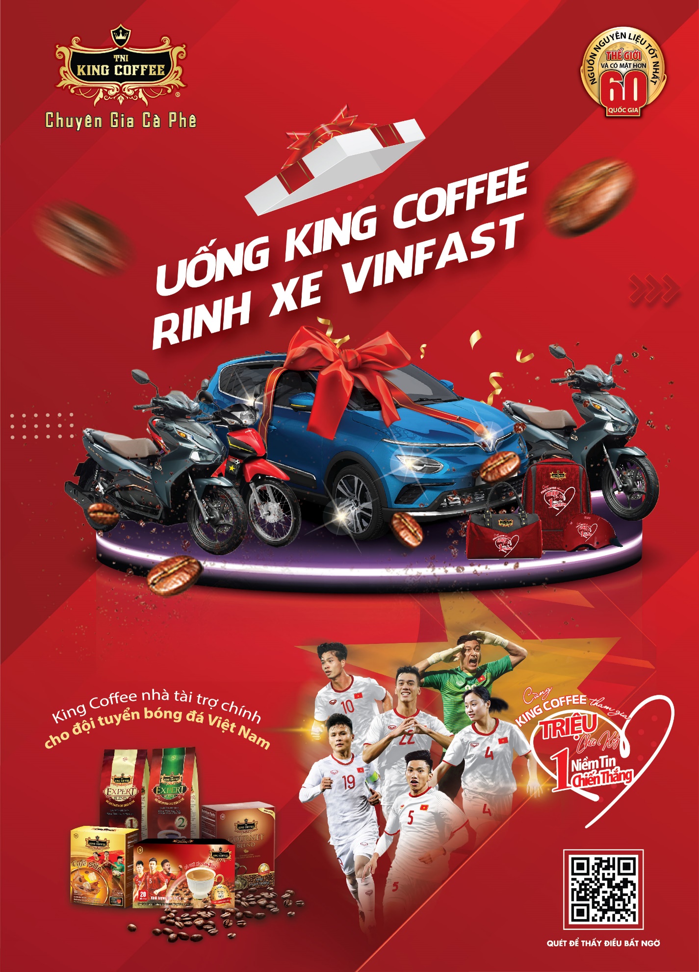 TNI KING COFFEE đã trao chiếc xe máy thứ tư trong chương trình “Triệu chữ ký- Một niềm tin chiến thắng” tại Siêu thị đầu tiên ở Thủ đô Hà Nội - Ảnh 2.