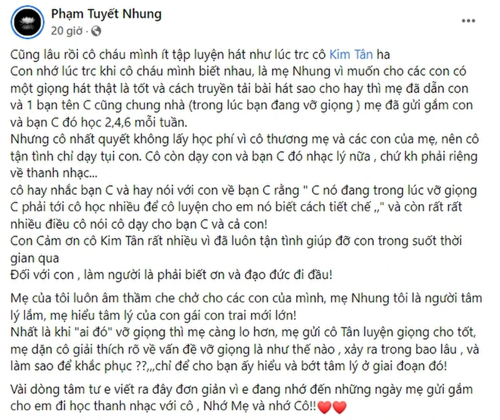 Tiết lộ chuyện ít biết về Hồ Văn Cường, con gái nuôi Phi Nhung bị tấn công gay gắt - Ảnh 1.