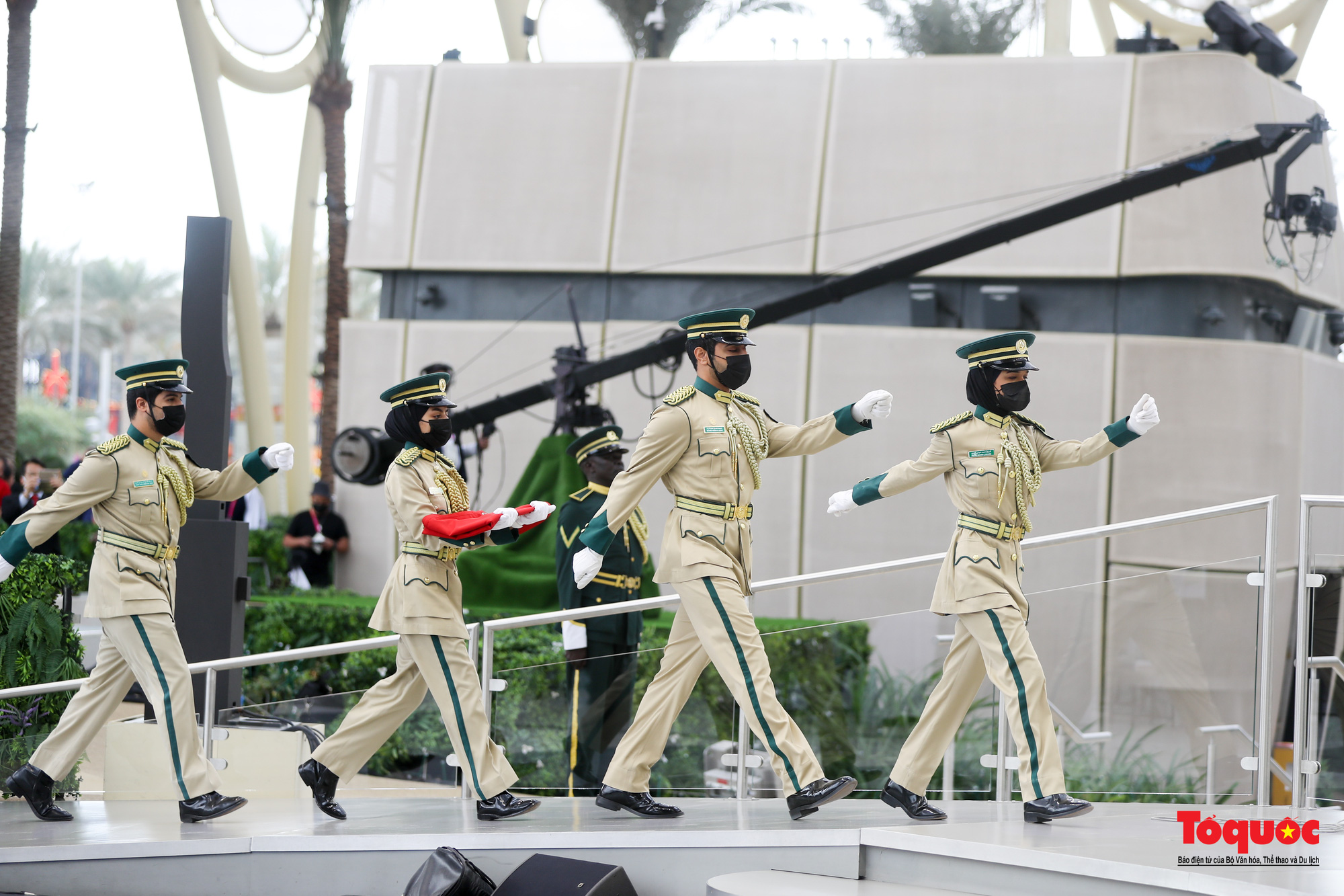 Nghi lễ thượng cờ trong Ngày Quốc gia Việt Nam tại Expo 2020 Dubai - Ảnh 6.