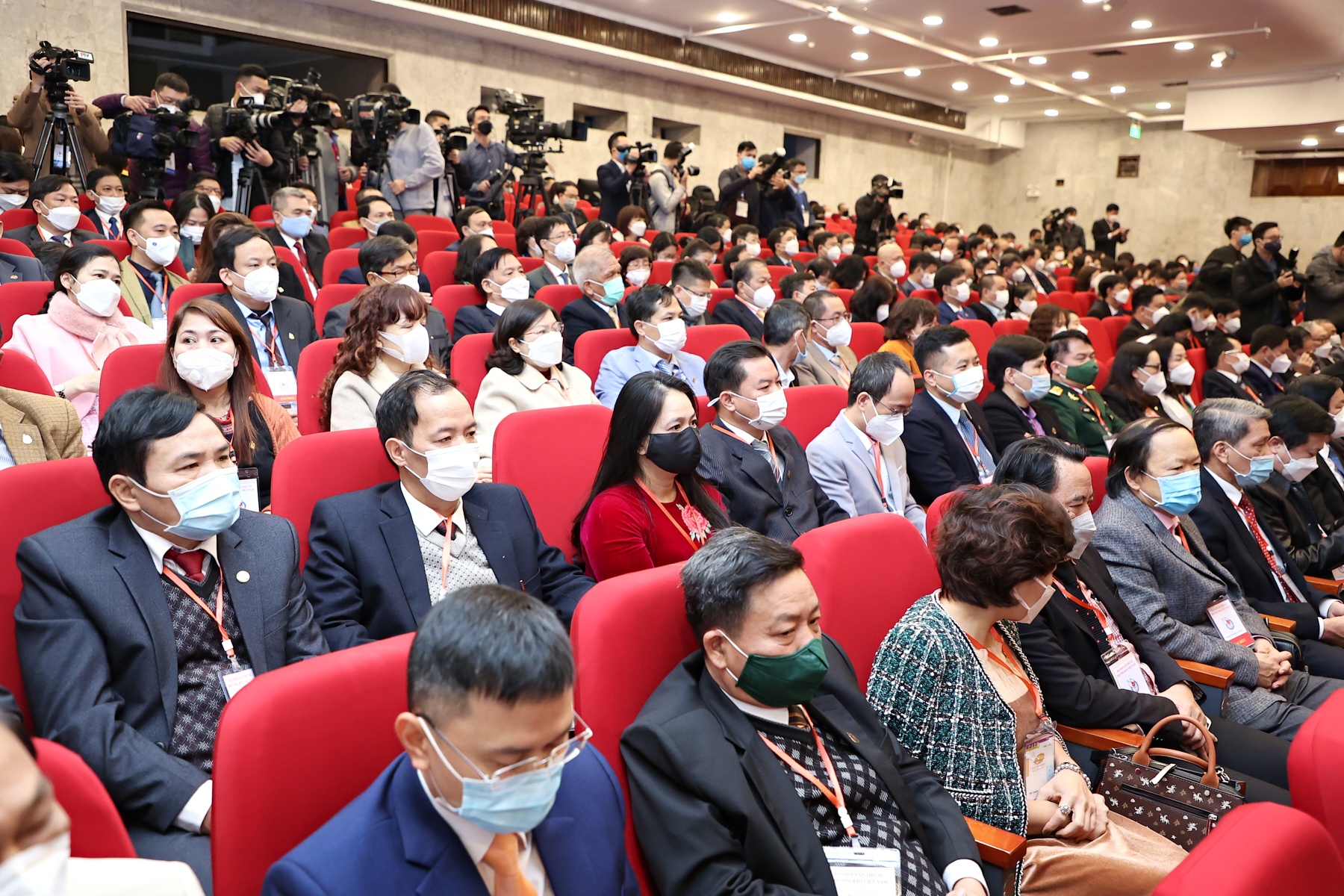 Toàn cảnh Đại hội đại biểu toàn quốc Hội Nhà báo Việt Nam lần thứ XI, nhiệm kỳ 2020 – 2025 - Ảnh 8.