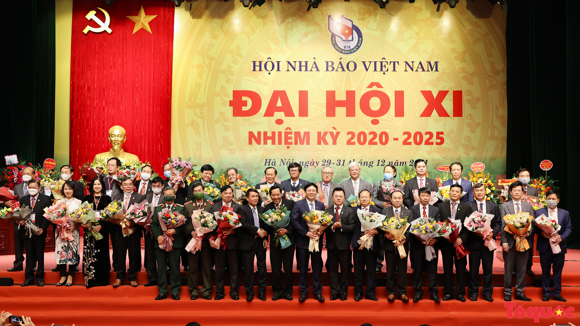 Toàn cảnh Đại hội đại biểu toàn quốc Hội Nhà báo Việt Nam lần thứ XI, nhiệm kỳ 2020 – 2025 - Ảnh 11.