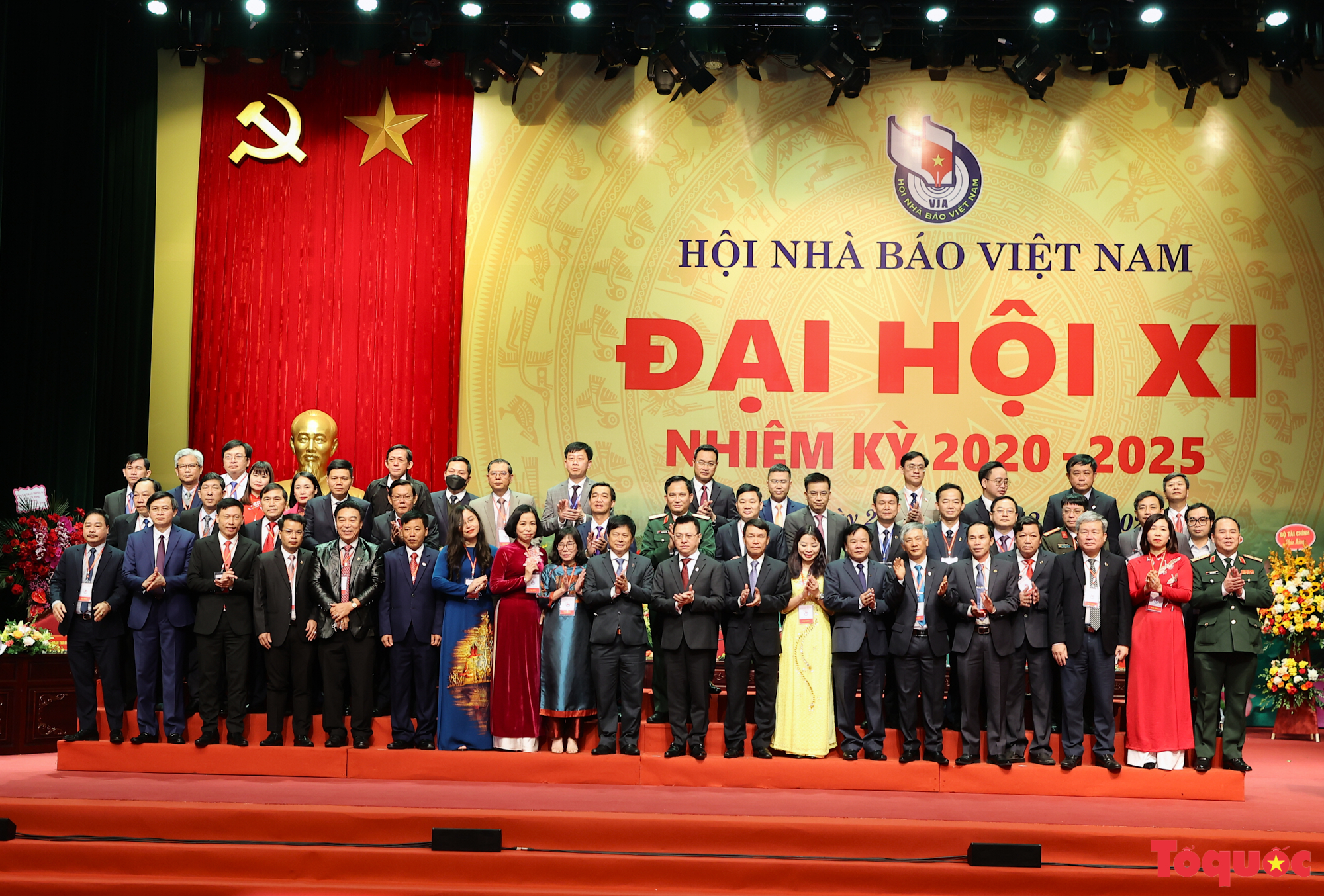 Toàn cảnh Đại hội đại biểu toàn quốc Hội Nhà báo Việt Nam lần thứ XI, nhiệm kỳ 2020 – 2025 - Ảnh 12.