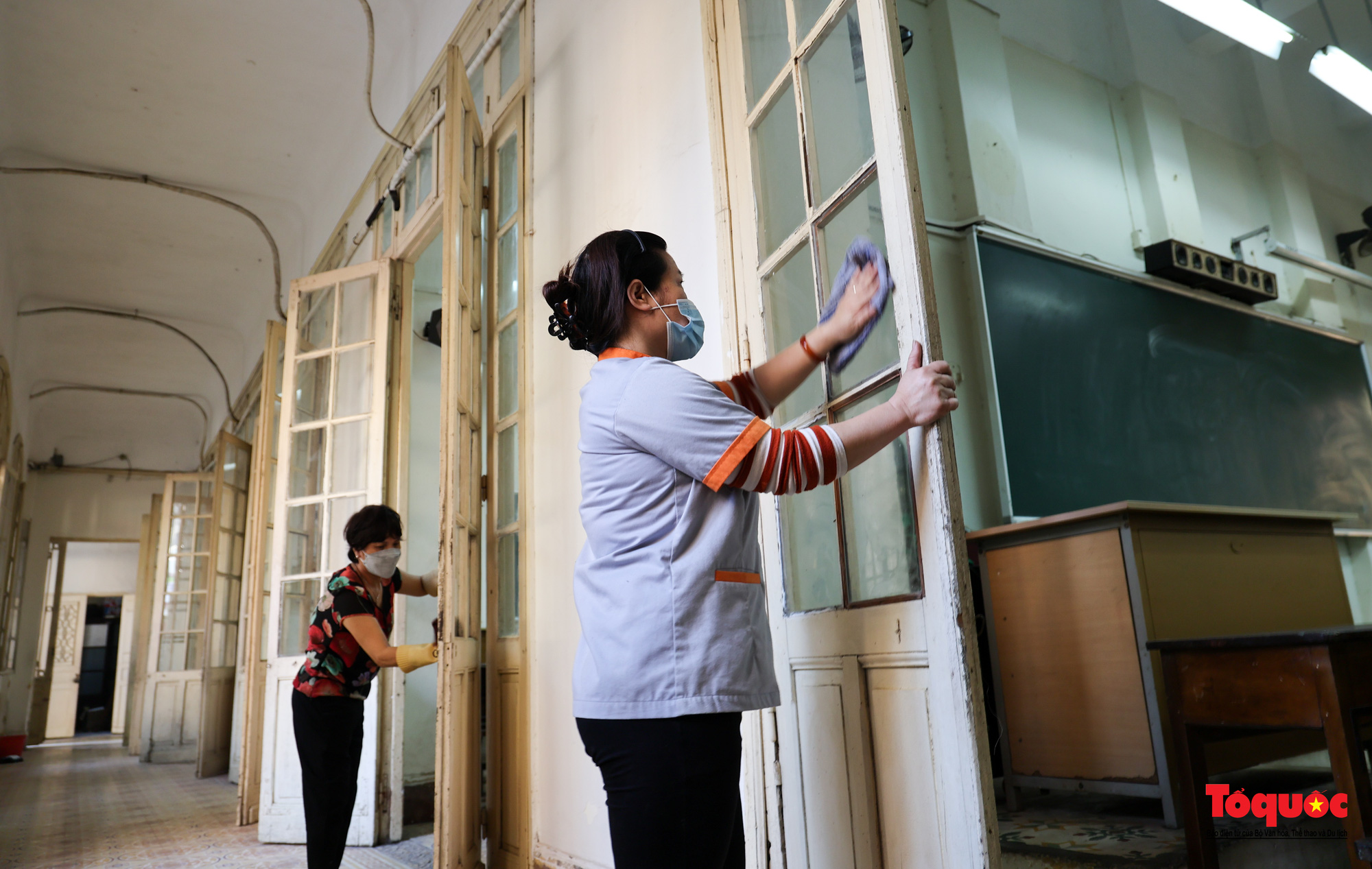 Trường học Hà Nội chuẩn bị nhiều phương án đón học sinh sau nhiều tháng nghỉ chống dịch Covid 19 - Ảnh 9.