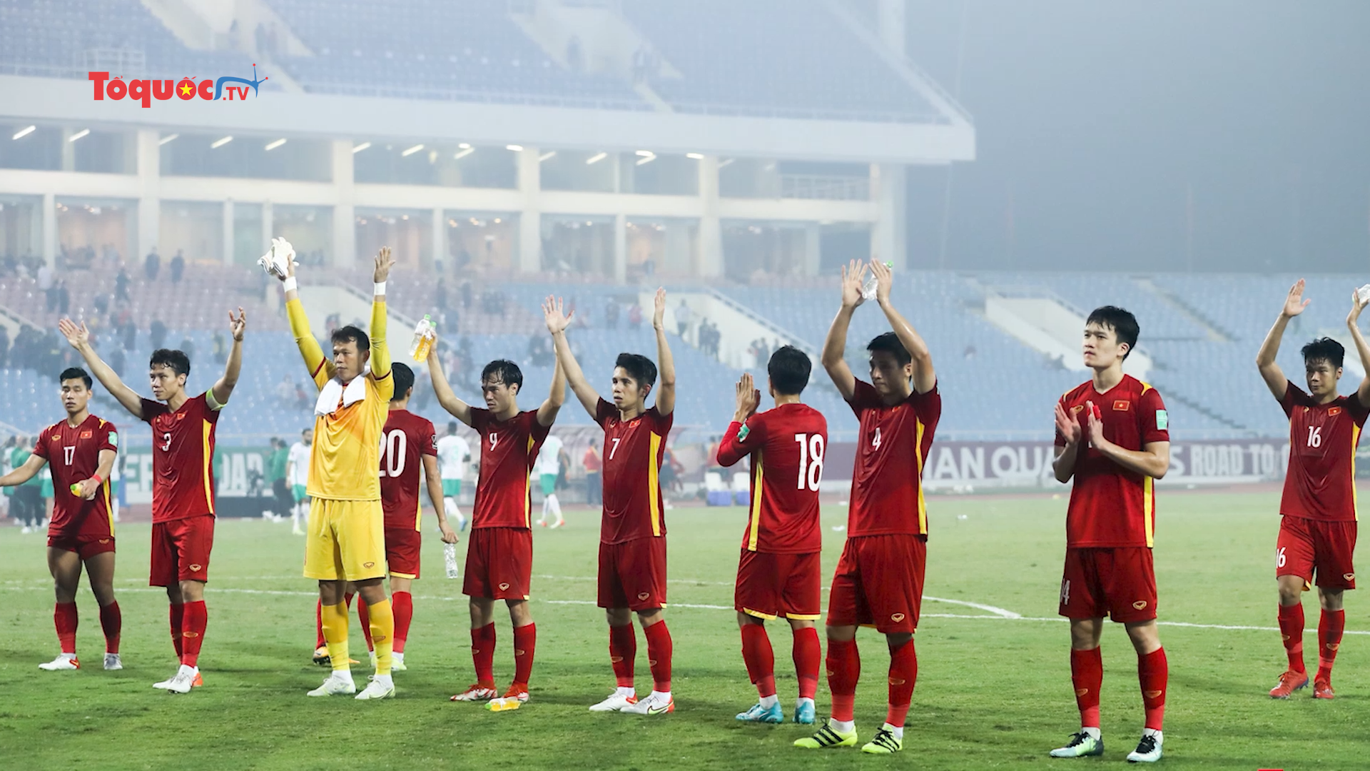 Gấp rút chuẩn bị cho các trận đấu của đội tuyển Việt Nam diễn ra trên sân Mỹ Đình