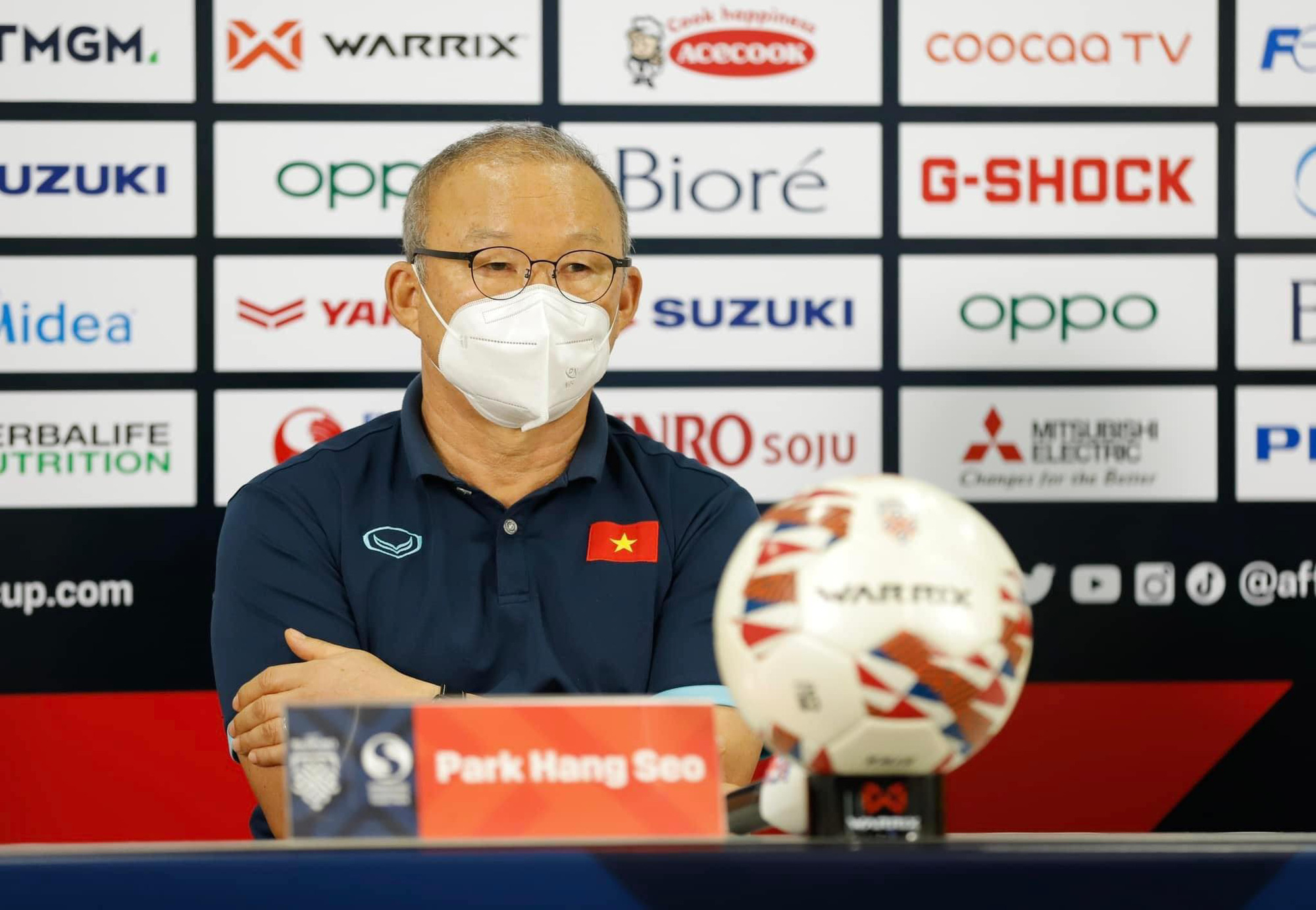 HLV Park Hang-seo: &quot;Tôi hài lòng khi thắng Lào 2-0, trận gặp Malaysia là chung kết&quot; - Ảnh 1.