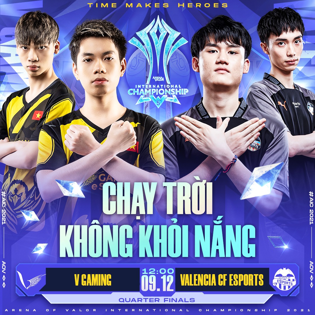 Playoffs AIC 2021: V Gaming vs Valencia CF Esports - Chạy trời không khỏi nắng - Ảnh 1.