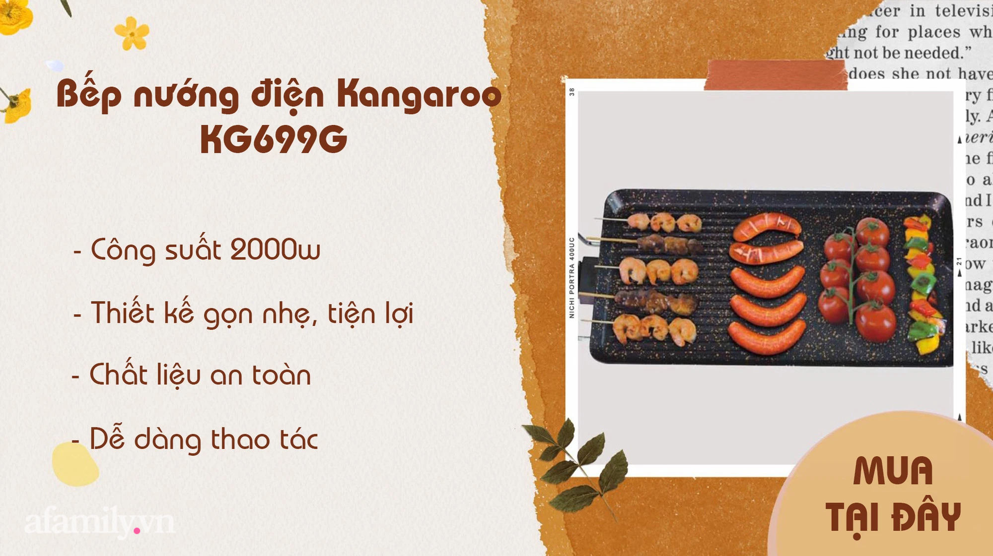 Deal hot chẳng thể chối từ dịp 12/12, giá bếp nướng điện giảm xuống chỉ bằng một bữa buffet ngoài hàng, chờ gì mà không chốt đơn ngay - Ảnh 3.