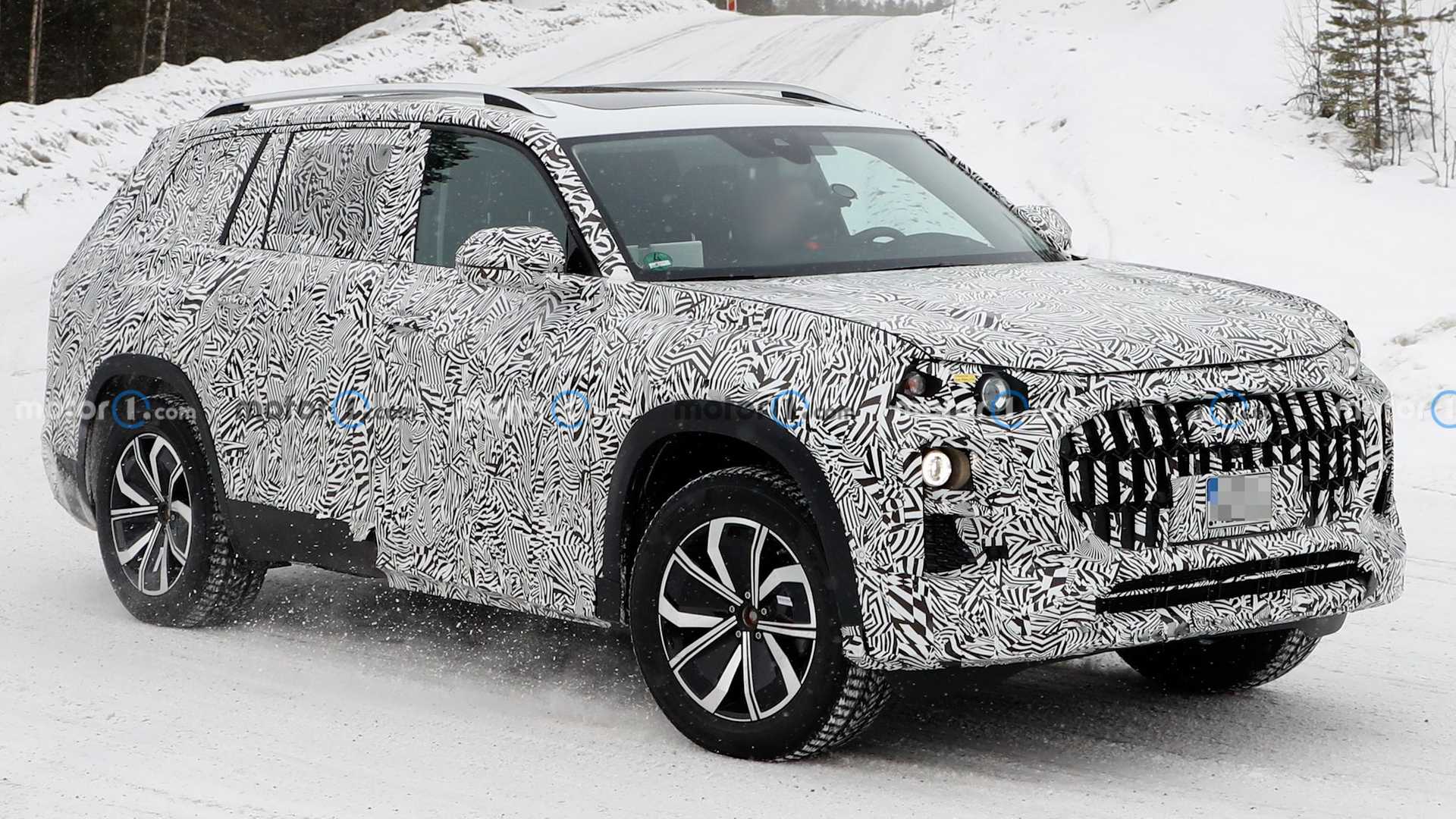 Audi chạy thử Q9 đáp trả BMW X8 và Mercedes-Maybach GLS - Ảnh 1. Audi chạy thử Q9 đáp trả BMW X8 và Mercedes-Maybach GLS - Ảnh 1.