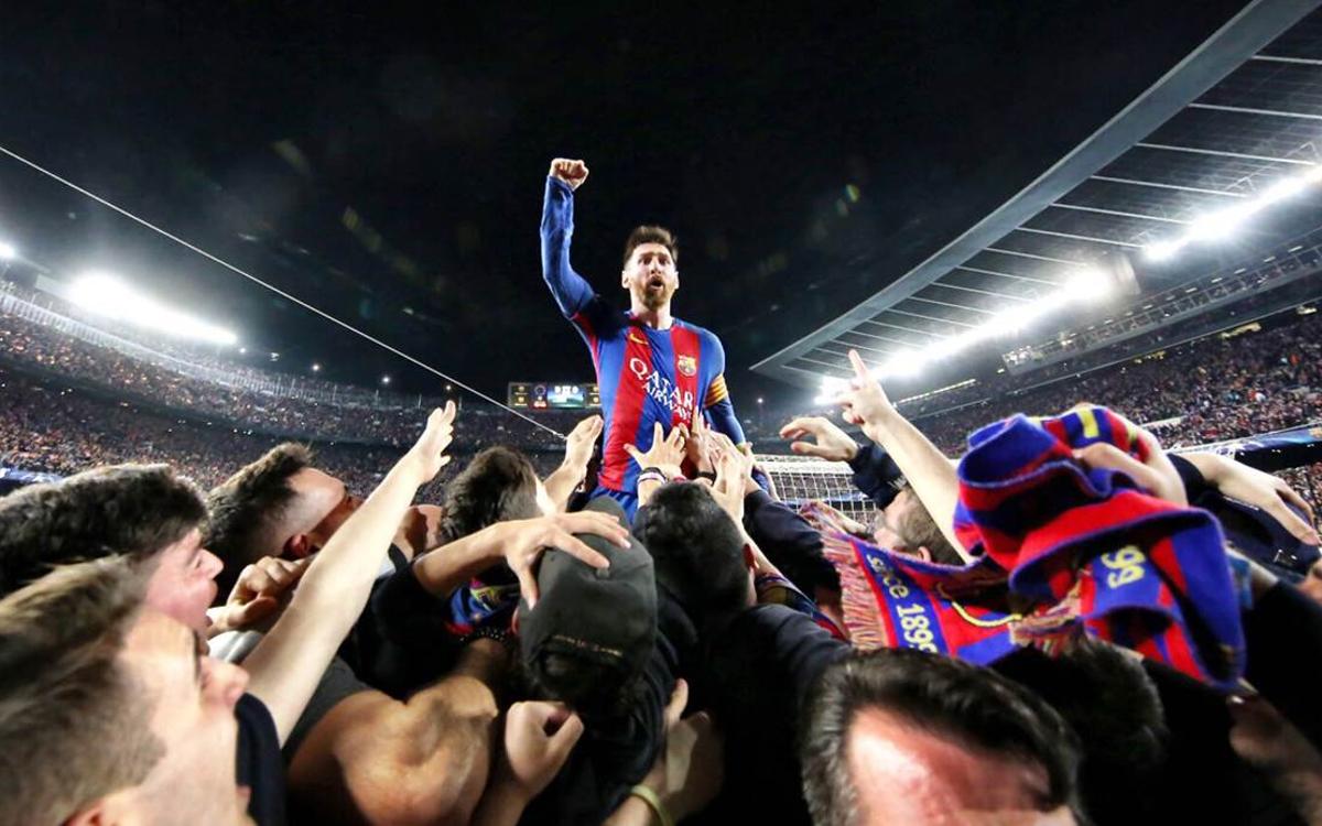 Exclusive messi remontada wallpaper to celebrate Barcelona's stunning comeback