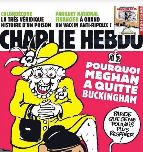 Những scandal gây rúng động thế giới của tạp chí trào phúng Charlie Hebdo: Nữ hoàng Anh trở thành đề tài biếm hoạ, đứa trẻ di cư đã chết cũng không được nằm yên - Ảnh 1.