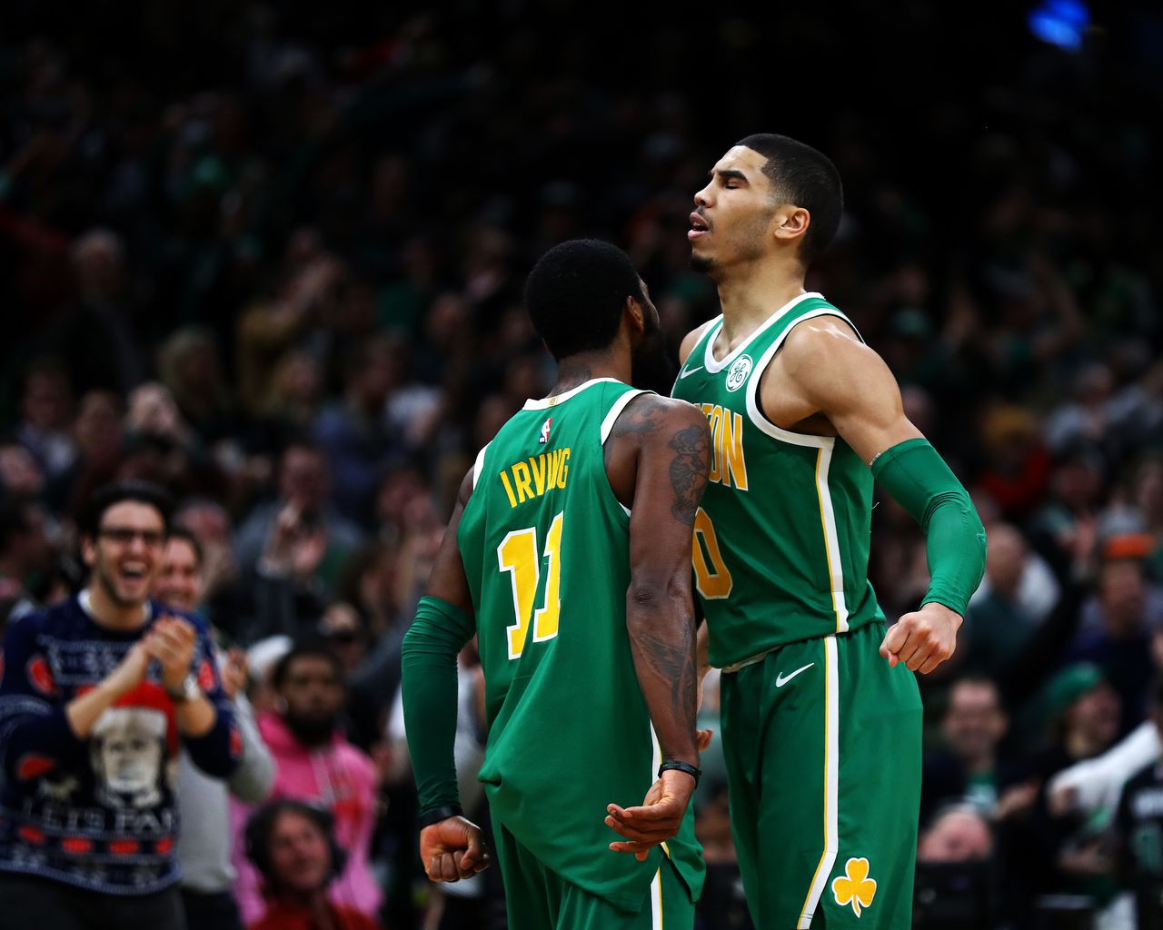 Jayson Tatum chia sẻ về quãng thời gian thi đấu cùng Kyrie Irving - Ảnh 2.