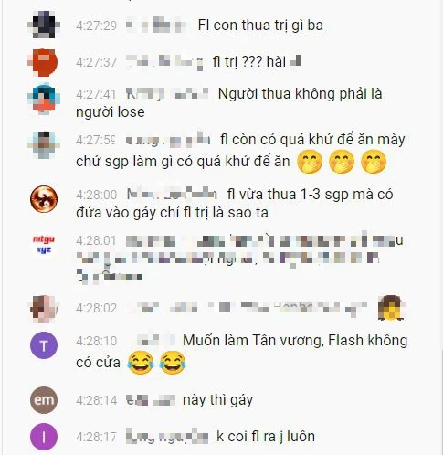 Cổ động viên chê bai thành tích SGP không sánh được với Team Flash sau lựa chọn bất ngờ của Lai Bâng - Ảnh 2.