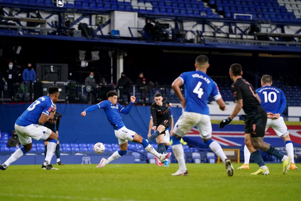 6 phút cuối ghi 2 bàn, Man City hạ Everton để giành vé bán kết FA Cup - Ảnh 6.