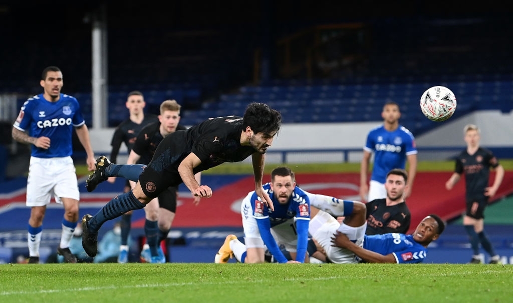 6 phút cuối ghi 2 bàn, Man City hạ Everton để giành vé bán kết FA Cup - Ảnh 8.