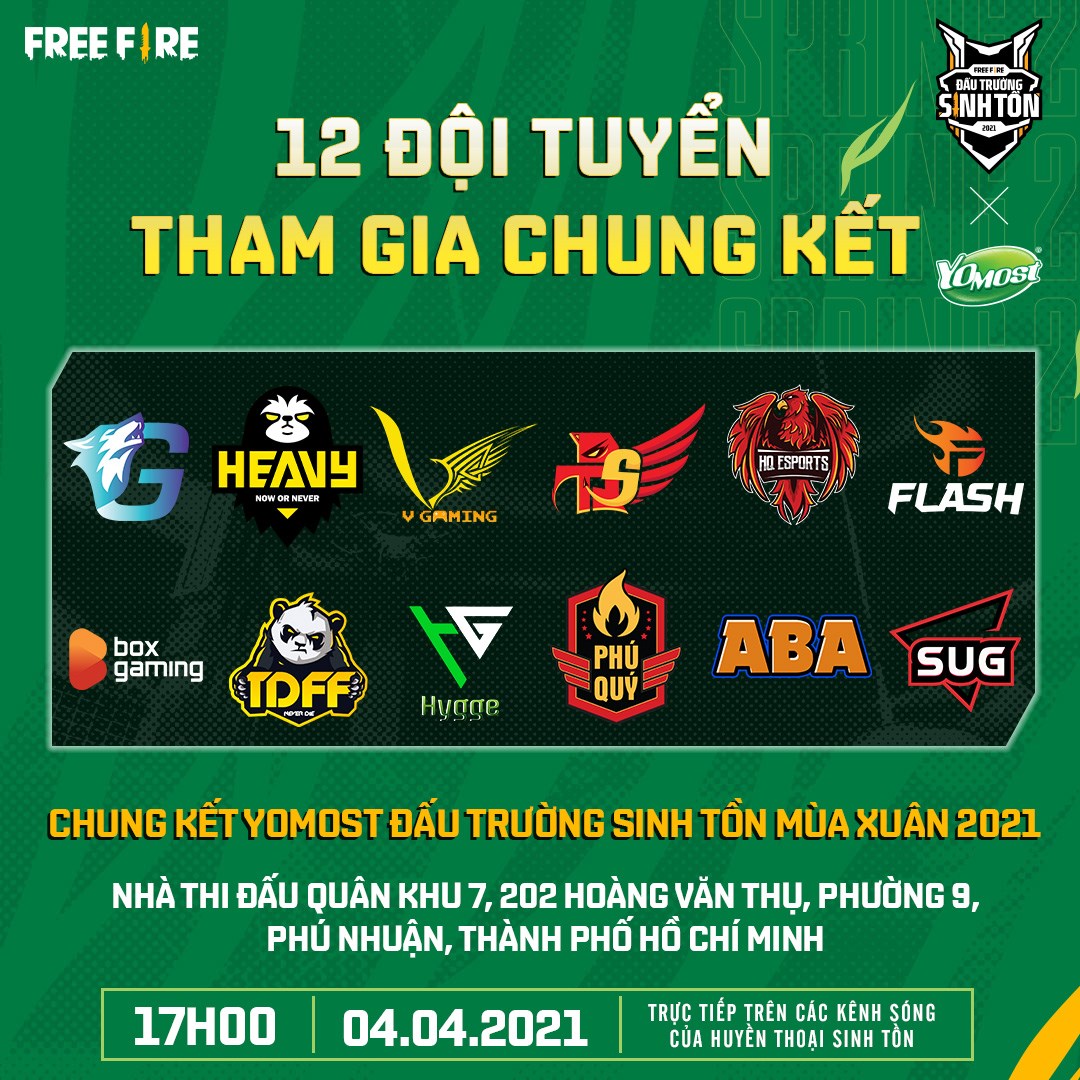 Lộ diện 12 đội Free Fire góp mặt tại chung kết Đấu Trường Sinh Tồn mùa Xuân 2021 - Ảnh 4.