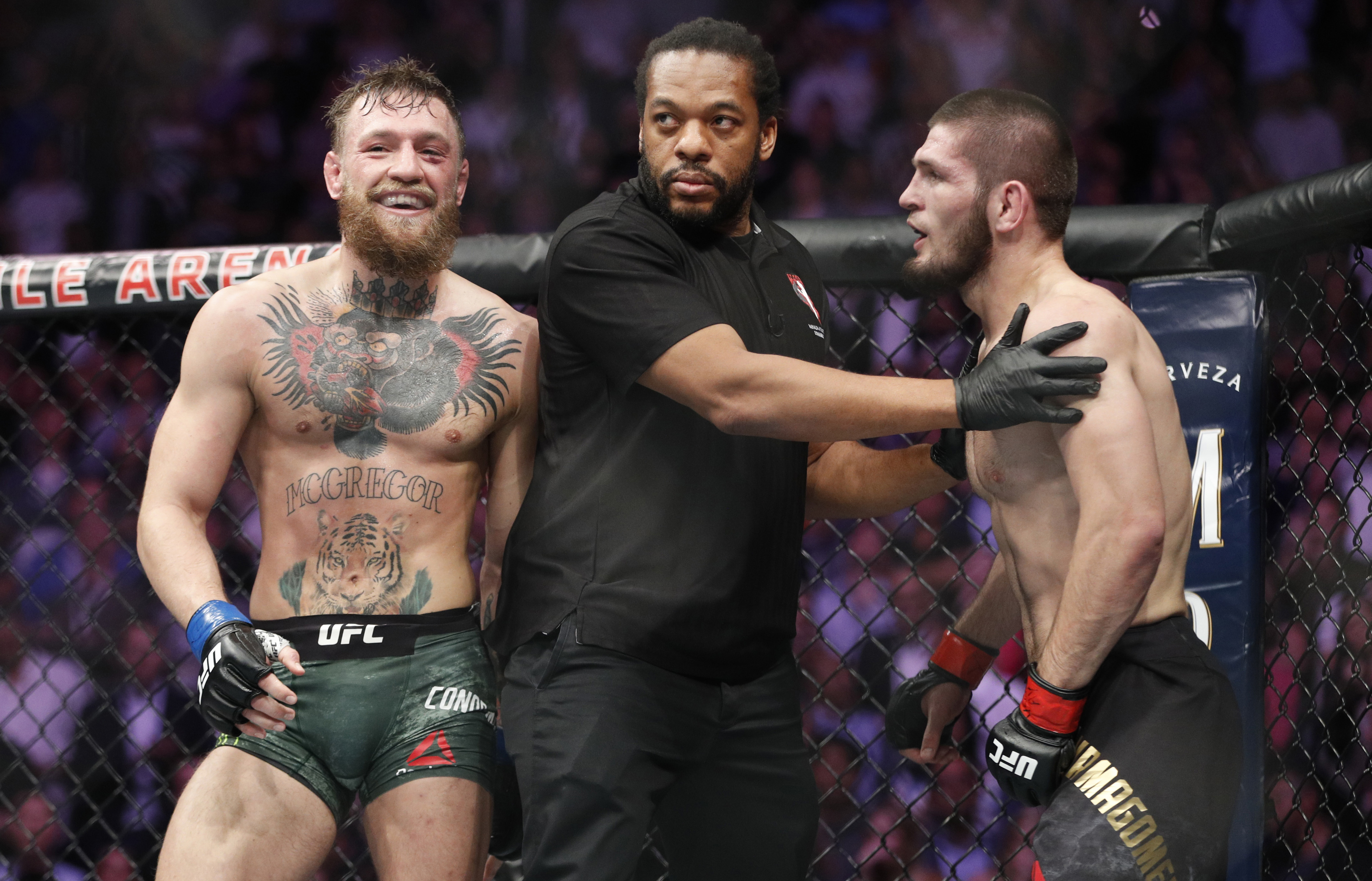 Nhìn vào số chiến thắng bằng knock-out của Khabib, McGregor khẳng định chắc nịch: Sức mạnh của hắn ta là con số 0  - Ảnh 1.