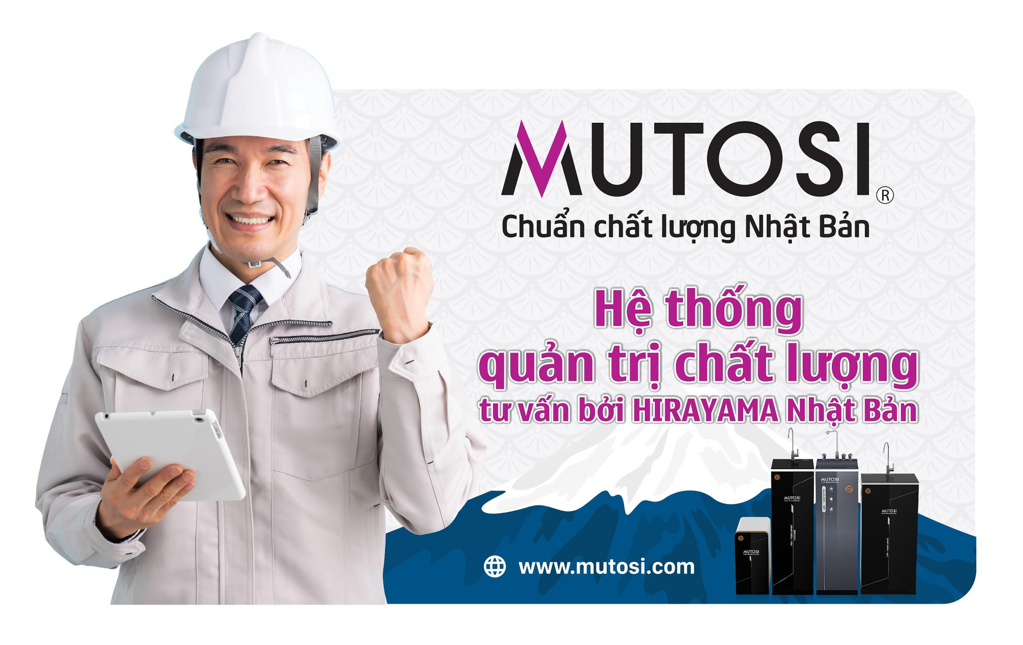 Hirayama hợp tác Mutosi Group, chính thức trở thành cố vấn Chuẩn chất lượng Nhật Bản - Ảnh 2.