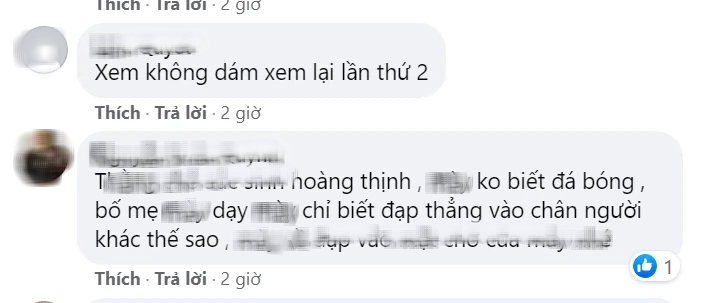 Các fanpage bóng đá đồng loạt &quot;réo tên&quot; Hoàng Thịnh sau chấn thương của Đỗ Hùng Dũng - Ảnh 1.