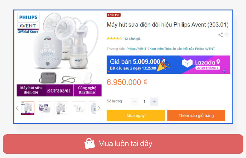 Mẹ bỉm săn sale thiện nghệ là phải múc ngay những món này cho bé trong ngày sale mừng sinh nhật Lazada 9 tuổi - Ảnh 3.