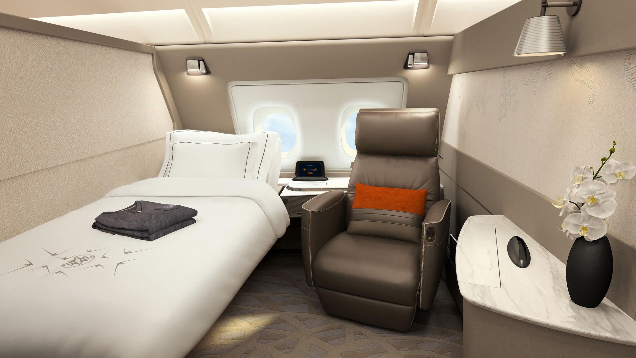3 chiếc giường đắt đỏ hơn chiếc vé hạng nhất, cung cấp không gian thoải mái nhất trên bầu trời với giá tới hàng tỷ đồng/chuyến đi - Ảnh 9.