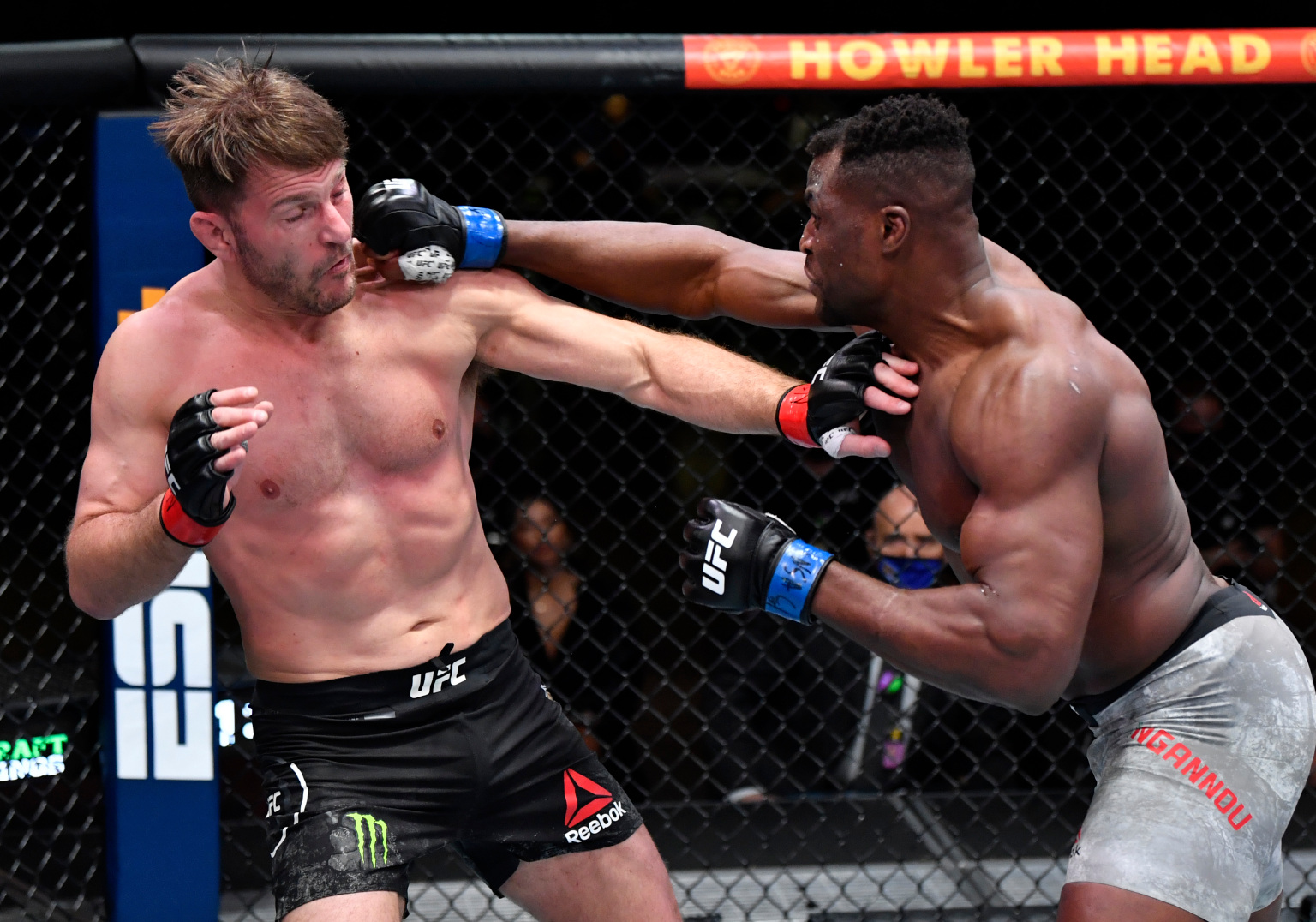 Francis Ngannou vs Stipe Miocic.