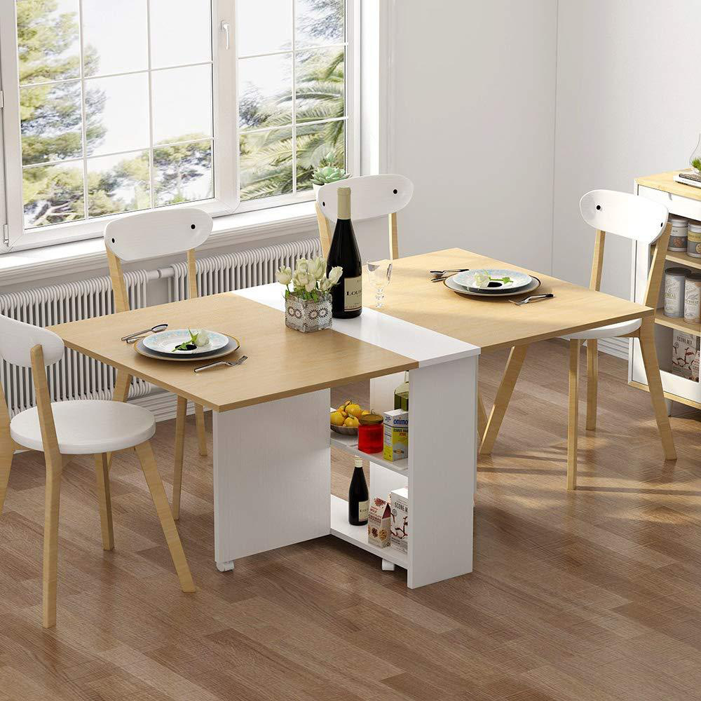 Đón đầu xu hướng nội thất không gian nhỏ với bộ bàn ăn gấp gọn thông minh - Ảnh 1.