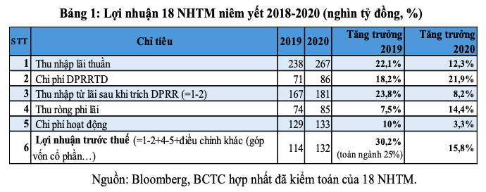 Chuyên gia: Cần nhìn nhận bức tranh lợi nhuận ngân hàng 2020 và 2021 một cách toàn diện, đầy đủ hơn - Ảnh 1.