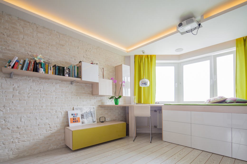 Căn hộ 42m² tạo ấn tượng đặc biệt với thiết kế nội thất thông minh, tươi sáng - Ảnh 2.