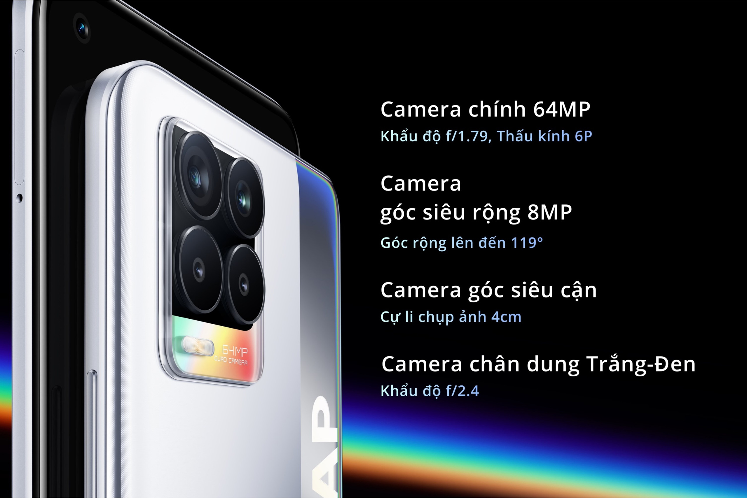 Điện thoại realme 8 series ra mắt với camera siêu rõ nét, thời gian chờ lên tới 2 ngày với chỉ 5% pin - Ảnh 9.